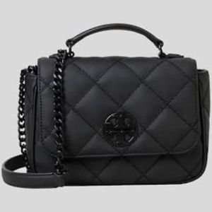 Tory Burch - Matte Willa Mini - Black - Excellent Condition